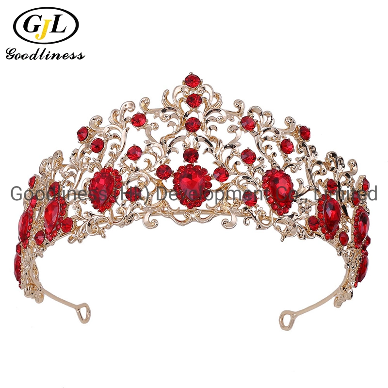 Pageant Birthday Bride Wedding Headdress Diamond Crowns Tiaras Fashion Hair Accessories