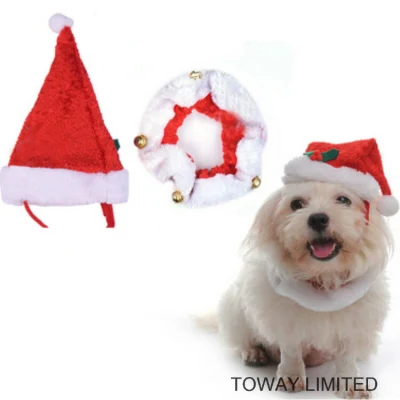 Christmas Holloween Dog Products Holiday Hair Scarf Pet Accessories