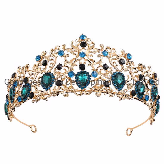 Pageant Birthday Bride Wedding Headdress Diamond Crowns Tiaras Fashion Hair Accessories