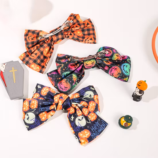 Wholesale Halloween Holiday Party Bow Hair Accessories