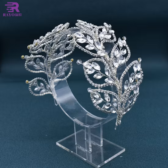 European Crown Bridal Headdress Rhinestone Hair Accessories Bridal Wedding Accessories
