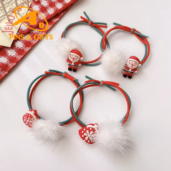 Glitter Christmas Mini Unicorn Mouse Ears Headband Girls 5′′ Bow Sequin Hairband Holiday Party Cosplay Adult/Kids Macrame Gift Hair Accessories
